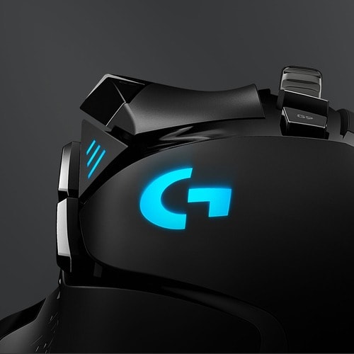 Logitech G502 HERO High Performance Gaming Mouse - Optical - Cable - Black - USB - 16000 dpi - 11 Button(s)