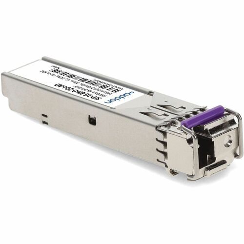 AddOn SFP - 1 x LC 1000Base-BX Network - 1 - For Data Networking, Optical Network - Optical Fiber - 1490 nm Wavelength - S
