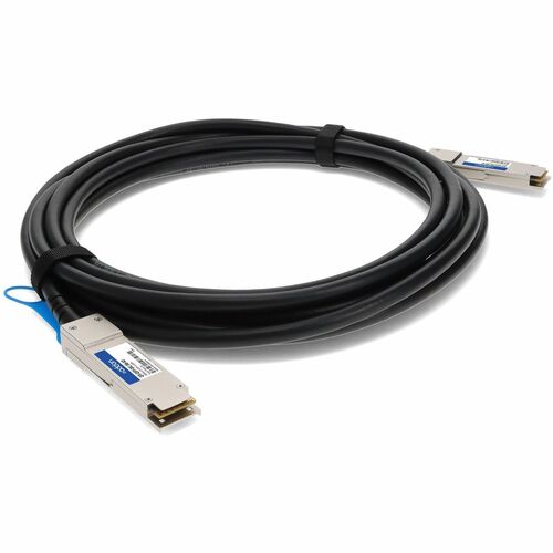 AddOn 5 m Twinaxial Network Cable - 1 - TAA Compliant - Cable for Network Device - First End: 1 x QSFP+ Network - Second E