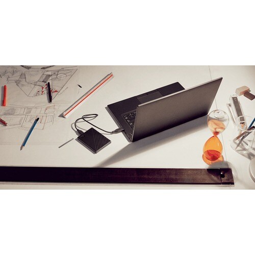 Disco rigido Portatili WD My Passport WDBPKJ0050BBK-WESN - Esterno - 5 TB - Nero - USB 3.0 - 256-bit Standard crittografia