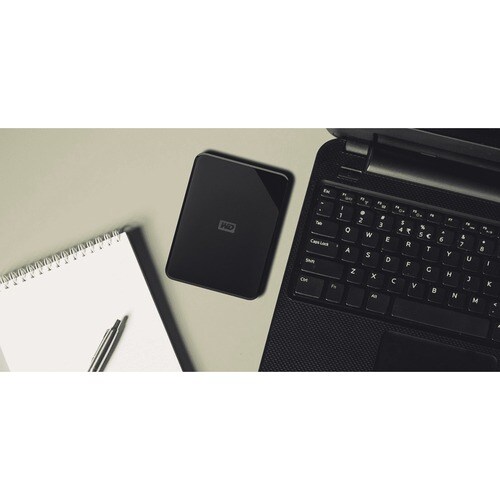 WD Elements SE Tragbar Festplatte - Extern - 5 TB - Schwarz - Desktop-PC, Notebook Unterstütztes Gerät - USB 3.0