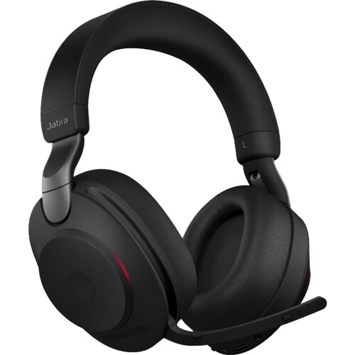 Jabra Evolve2 85 Wireless Over-the-head Stereo Headset - Black - Binaural - Supra-aural - 3000 cm - Bluetooth - Noise Canc