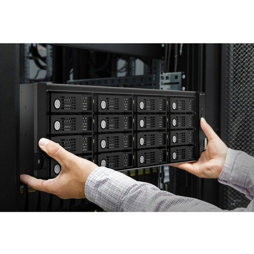 Box esterno per unità disco QNAP TL-R1620SEP-RP SATA/600 - Mini-SAS HD Host Interface - 3U Rack-Montabile - Interfacce hot