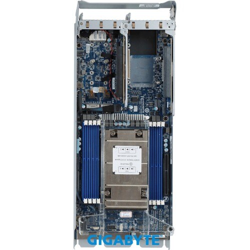 Gigabyte H252-Z10 Barebone-System - 2U Rackmount - Socket SP3 - 1 x Prozessor-Support - AMD Chip - 128 GB DDR4 SDRAM DDR4-