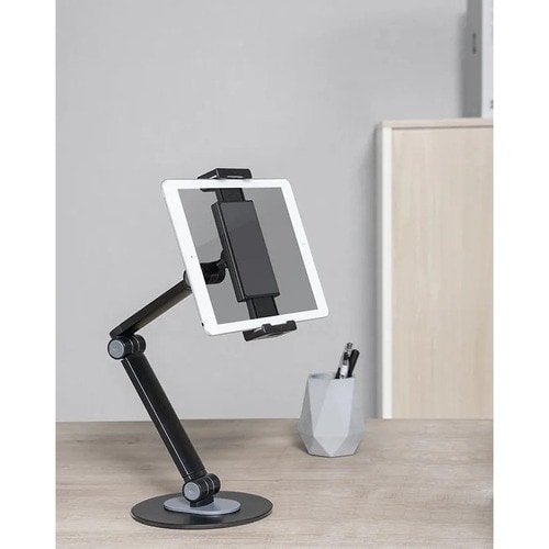 Neomounts Height Adjustable Tablet PC Stand - Up to 32.8 cm (12.9"") Screen Support - 1 kg Load Capacity - 47 cm Height - 