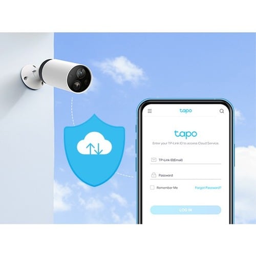 TP-LINK CAMARA WIFI DE SEGURIDA DE BATERIAS PARA EXTERIOR VIDEO 2K