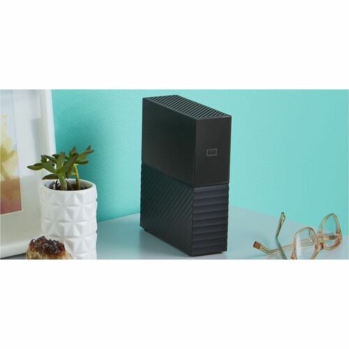WD My Book WDBBGB0220HBK-EESN 22 TB Desktop Hard Drive - External - Storage System Device Supported - USB 3.2 (Gen 1) - 25