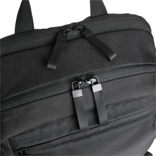 V7 Eco-Friendly CBP16-ECO2 Carrying Case (Backpack) for 39.6 cm (15.6") to 40.6 cm (16") Notebook - Black - rPET Polyester