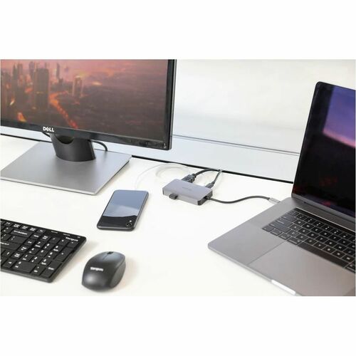 Targus DOCK419 USB Type C Docking Station for Mouse, Notebook, Monitor, Hard Drive, Keyboard, Flash Drive - Charging Capab