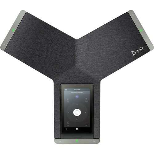Poly Trio C60 IP Conference Station - Corded/Cordless - Wi-Fi, Bluetooth - 5 Multiple Conferencing - Black - VoIP - 12.7 c