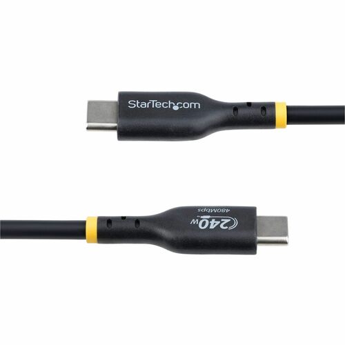 StarTech.com 1 Meter USB-C Ladekabel, USB-IF zertifiziert, USB C auf USB C Schnellladekabel, 240W PD 3.1 EPR, USB C 2.0 La