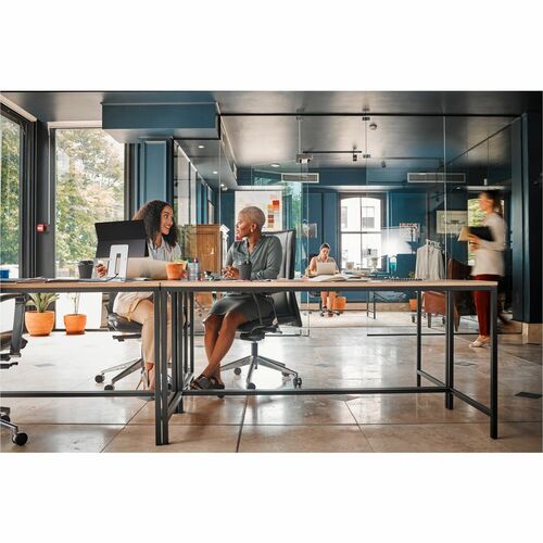 Kensington Notebook Stand - Desktop - Platinum - For Tablet, Workstation - Tilt, Compact, Portable, Foldable, Theft Resistant