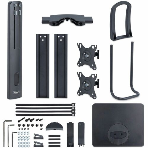 StarTech.com Soporte de Escritorio de Travesaño para Dos Monitores de 27 Pulgadas - Capacidad de 12kg - Soporte VESA de 75