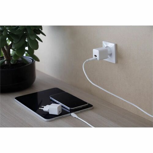 dbramante1928 ApS 20 W AC Adapter - Universal Adapter - 1 USB - For USB Type A Device, Tablet PC, Smartphone, MacBook - White