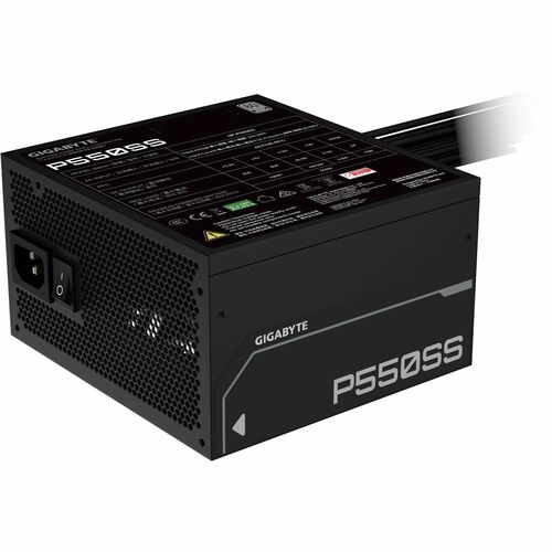 Aorus GP-P550SS ATX12V v3.0, ATX 3.0 Power Supply - 550 W - Internal - 120 V AC, 230 V AC Input - 3.3 V DC Output - Active