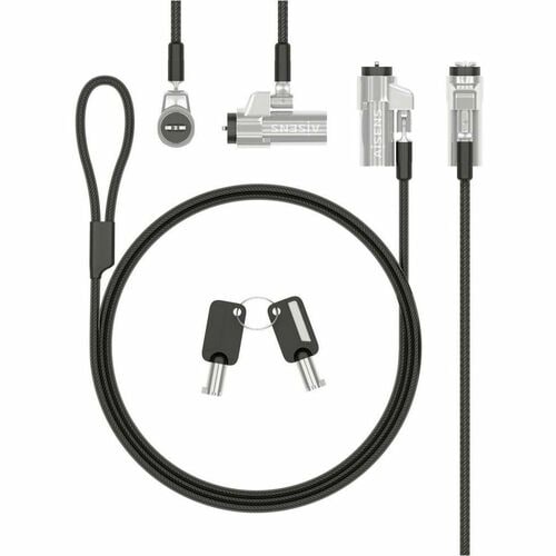 NANO TYPE SECURITY CABLE KEY COMPUTER MONITOR LAPTOP 1.5M