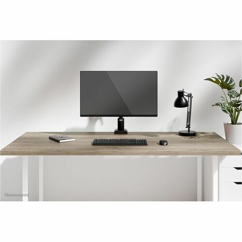 NEOMOUNTS NERO SINGLE FLAT SCREEN DESK MOUNT (PHONE HOLDER+
