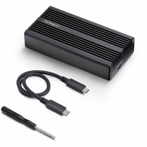 StarTech.com Gabinete USB4 NVMe M.2 - 40Gbps - Gabinete USB Tipo C para SSD - Gabinete Thunderbolt para SSD NVMe - B+M/M-K