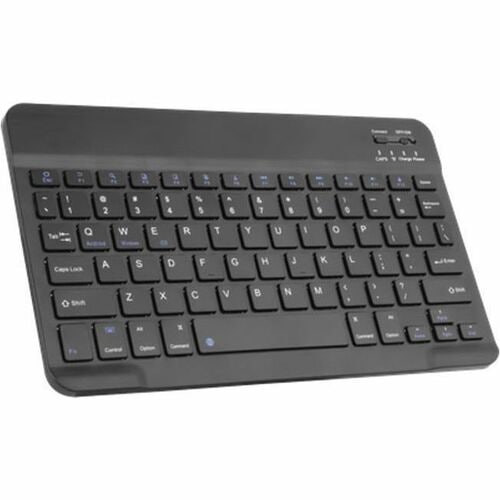 Just in Case Keyboard/Cover Case Samsung Galaxy Tab S10+, Galaxy Tab S9+, Galaxy Tab S9 FE+ Tablet - Black - Scratch Resis