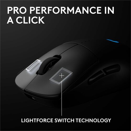 Vista 7 de PRO 2 Wireless Mouse - Black Logitech G