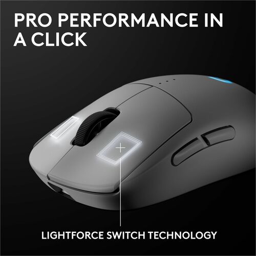 Vista 7 de PRO 2 Wireless Mouse - White Logitech G