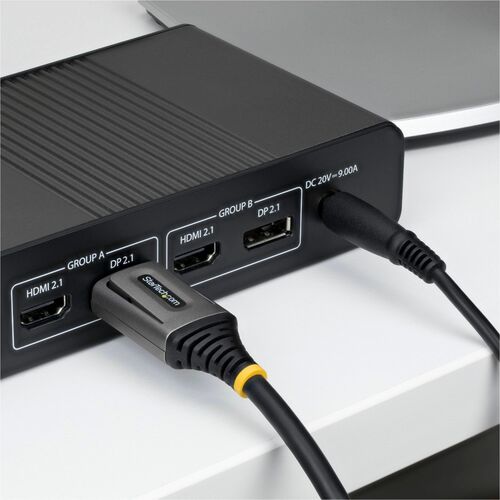 StarTech.com 1 m DisplayPort A/V Cable - 1 - Cable for Audio/Video Device, Monitor, Computer, Hub, Workstation, MacBook, M
