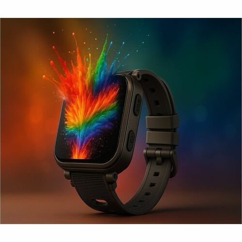 Carneo Smart Watch - 47 mm Case Height - 16 mm Case Thickness - 41 mm Case Width - Children - Black Body Color - Wireless 