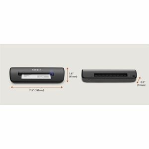 Ambir PS667 Simplex A6 ID Card Scanner - 48 bit Color - 24 bit Grayscale