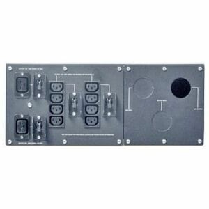 APC by Schneider Electric SBP10KRMI4U Bypass-Schalter - 8 x IEC 320-C13, 2 x IEC 320-C19 - 20 kW - 220 V AC - 100 A, 100 A