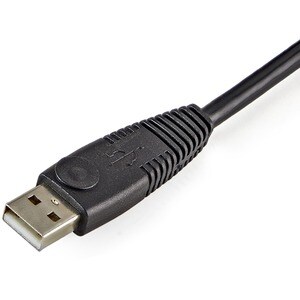 StarTech.com Câble KVM de 1.80m USB DVI 4 en 1 avec Prises Audio et Micro - Cable for Commutateur KVM, Clavier/Souris -  x