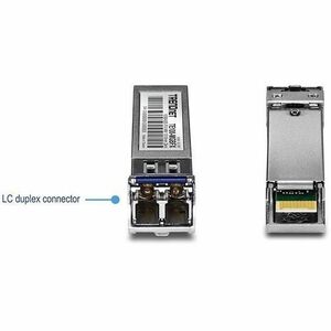TRENDnet Mini-GBIC Multi-Mode 100Base-FX LC Module (2KM) - For Optical Network, Data Networking - 1 x LC Duplex 100Base-FX