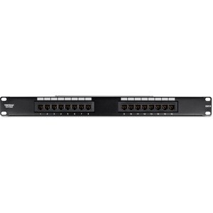 TRENDnet TC-P16C6 16 Port(s) Network Patch Panel - 16 x RJ-45 - 19" Wide