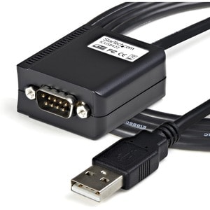 StarTech.com 6ft (1.8m) 1-Port Professional RS422/485 USB Serial Cable Adapter with COM Retention, USB to RS422 Adapter - 