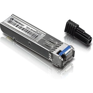 TRENDnet TEG-MGBS40D3 SFP (mini-GBIC) - 1 x LC Simplex 1000Base-LX Network - 1 - TAA Compliant - For Data Networking, Opti