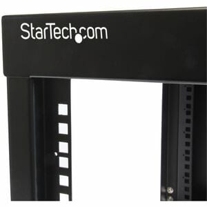 StarTech.com 4-Post 6U Hinged Wall-Mount Network Rack, 19" Open Frame Server Rack, Wall Mount Data Rack for IT Computer Eq