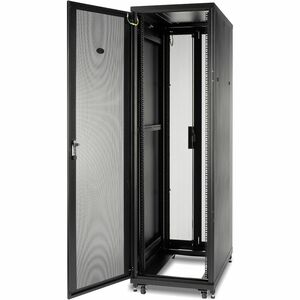 APC NetShelter SV, Server Rack Enclosure, 42U, 600W x 1060 D mm, with Sides, Black, Single Rack Unassembled - 42U Rack Hei