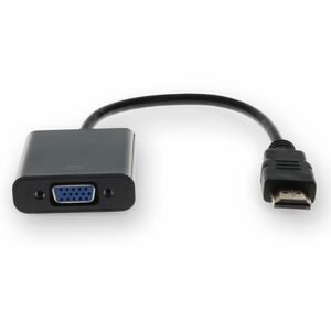 AddOn 5-Pack of HDMI 1.3 Male to VGA Female Black Active Adapters For Resolution Up to 1920x1200 (WUXGA) - HDMI/VGA Video 