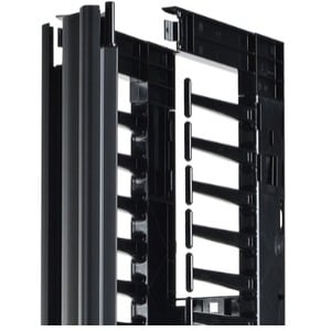APC by Schneider Electric AR8715 Cable Organizer - Black - 1 Each Pack - Cable Manager