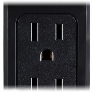 CyberPower CSB706 Essential 7 - Outlet Surge with 1500 J - Clamping Voltage 500V, 6 ft Cord, NEMA 5-15P, Straight Plug , 1