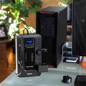 UPS Standby CyberPower EC850LCD - 850VA/510W - Compacto - 8Hora(s) Recharge - 2.30Minuto(s) Stand-by - 120 V AC Entrada - 