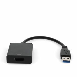 AddOn USB A 3.0 Male to HDMI 1.3 Female Adapter Including 1ft Cable - 100% compatible and guaranteed to work