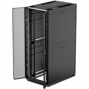 APC by Schneider Electric NetShelter SX 48U Floor Standing Rack Cabinet for Networking, Airflow System - 482.60 mm Rack Wi