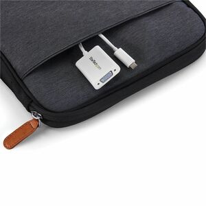 StarTech.com USB-C to VGA Adapter - White - Thunderbolt 3 Compatible - USB C Adapter - USB Type C to VGA Dongle Converter