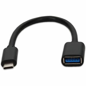 AddOn USB Cable - 6.7" USB Data Transfer Cable for Portable Hard Drive, Tablet - First End: 1 x USB 3.1 Type C - Male - Se