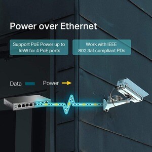 8-PORT-GIGABIT EASYSMART SWITCH 8 RJ45 4 POE PORT