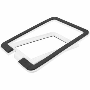 Kanto S2 Desktop Speaker Stands for Small Speakers, White - 12 lb Load Capacity - 1.30" Height x 3.90" Width x 5.30" Depth