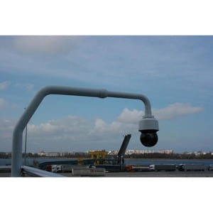 AXIS T91D62 Wall Mount for Network Camera - White - TAA Compliant - Aluminium - 1