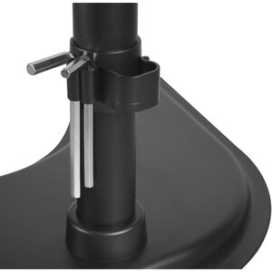 SIIG Articulated Freestanding Dual Monitor Desk Stand - 13"-27" - Up to 27" Screen Support - 34 lb Load Capacity - 18.30" 