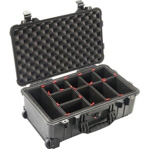 Pelican 1510 Protector Carry-On Case - Internal Dimensions: 19.75" Length x 11" Width x 7.60" Depth - External Dimensions: