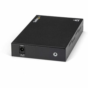 StarTech.com Gigabit Ethernet Kupfer auf LWL Medienkonverter - SM LC - 10 Km - 2 Anschluss(e) - 1 x Netzwerk (RJ-45) - Dup
